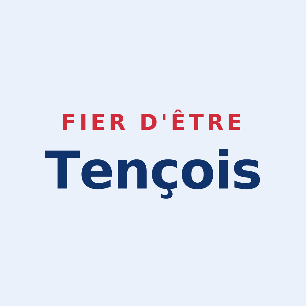 Sticker « Fier d'être Tençois » — design pour Tence