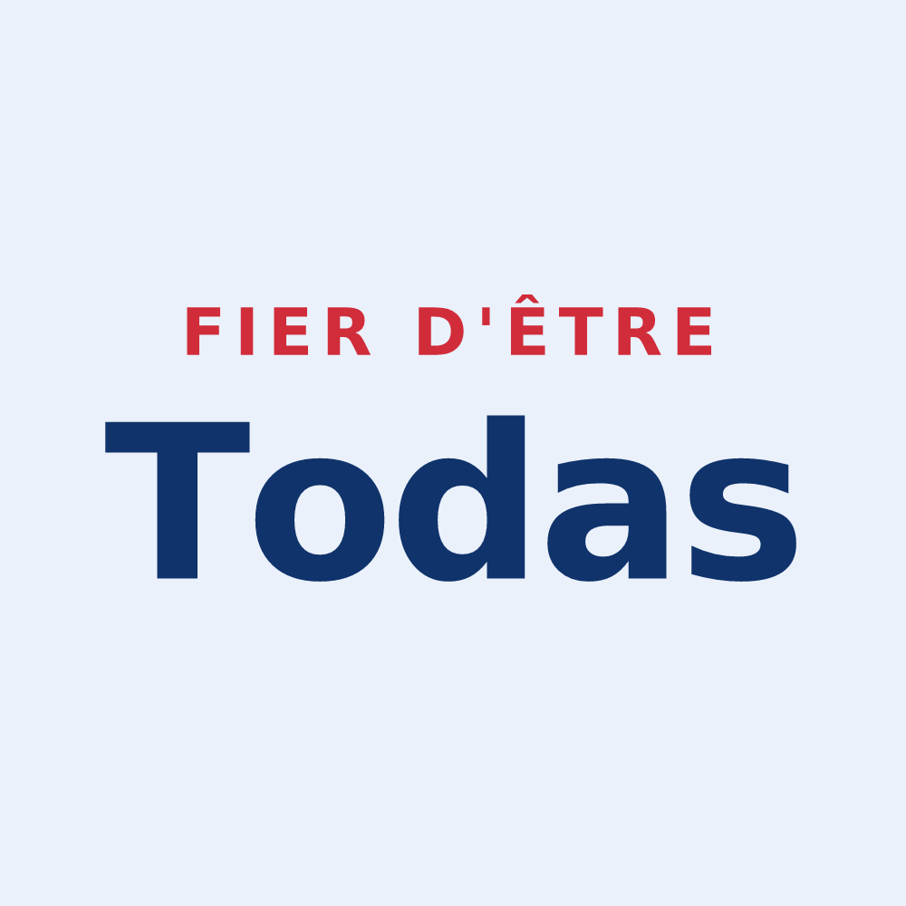 Sticker « Fier d'être Todas » — design pour Tendon