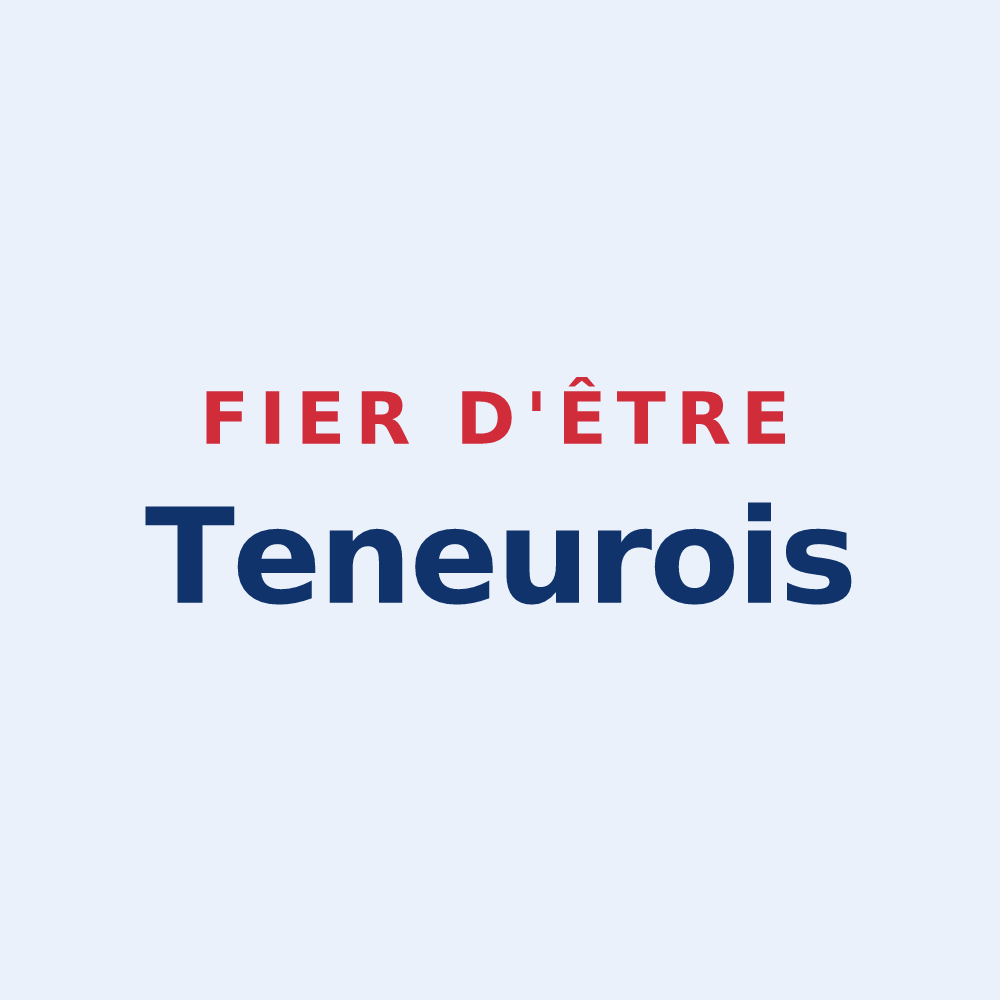 Sticker « Fier d'être Teneurois » — design pour Teneur