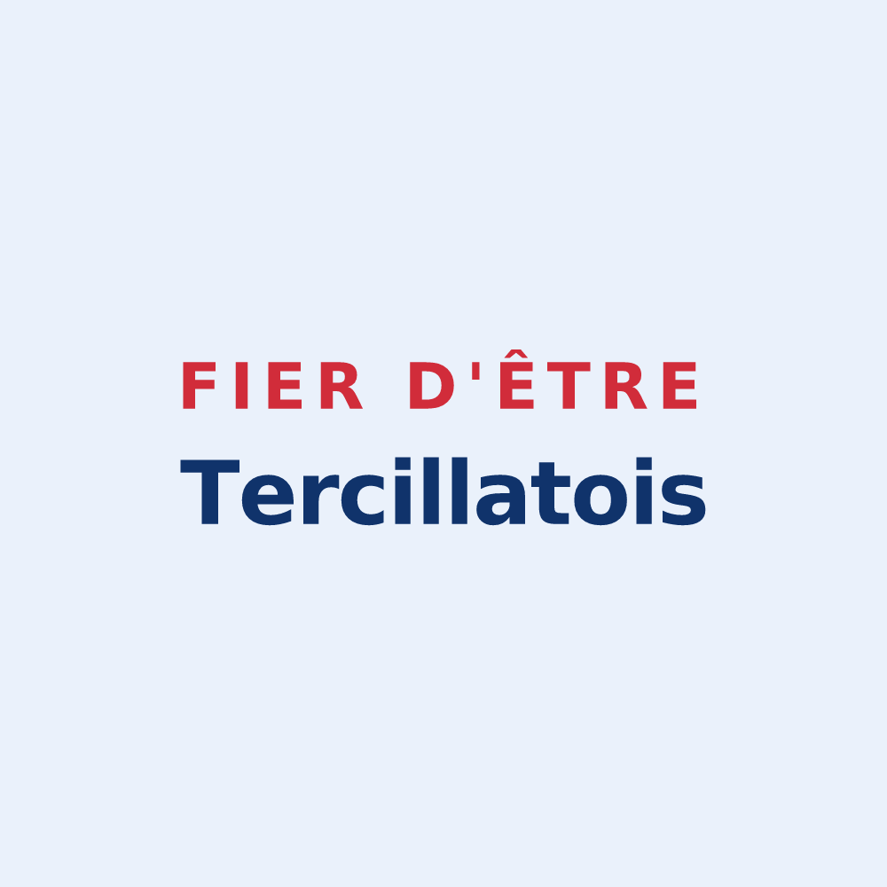 Sticker « Fier d'être Tercillatois » — design pour Tercillat