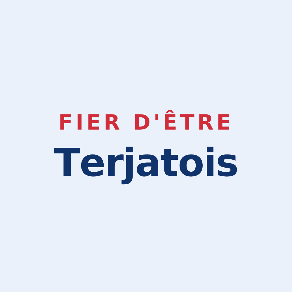 Sticker « Fier d'être Terjatois » — design pour Terjat