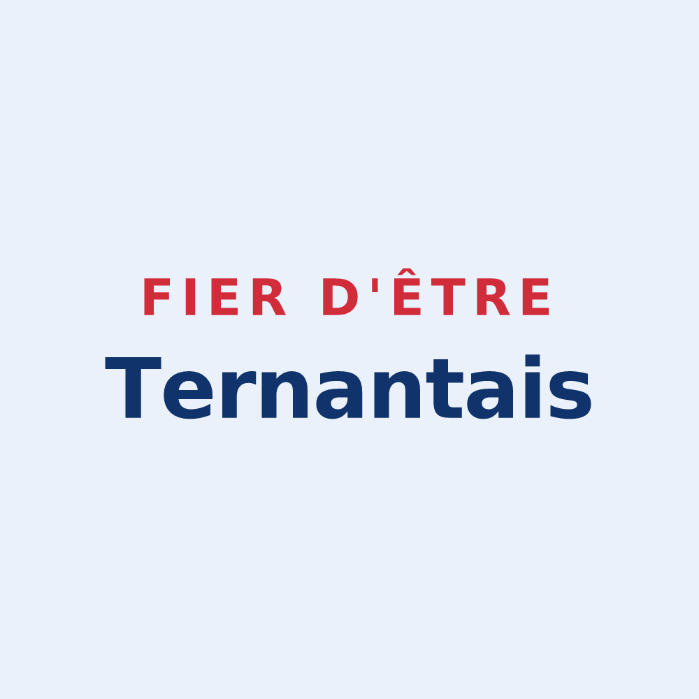 Sticker « Fier d'être Ternantais » — design pour Ternant