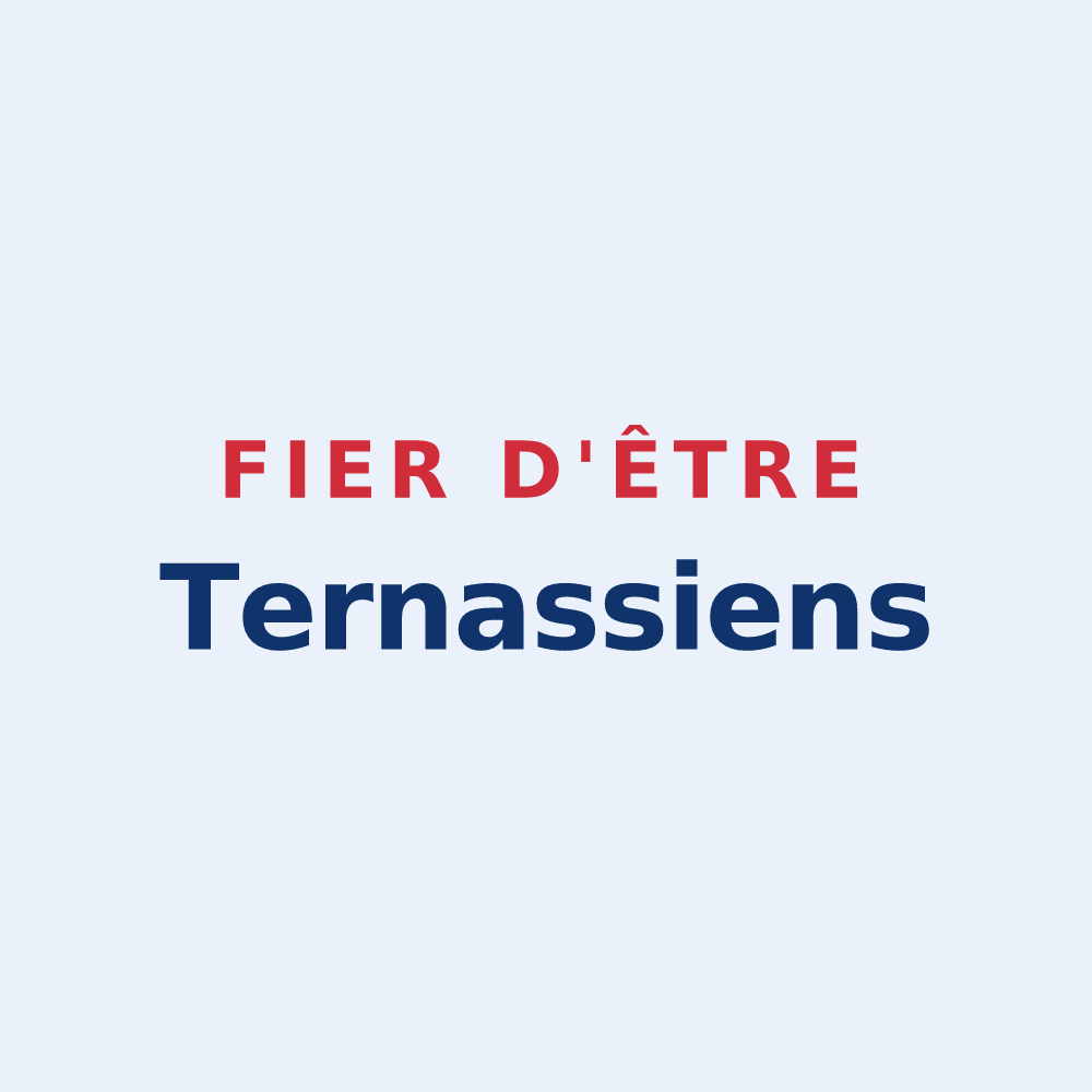 Sticker « Fier d'être Ternassiens » — design pour Ternat