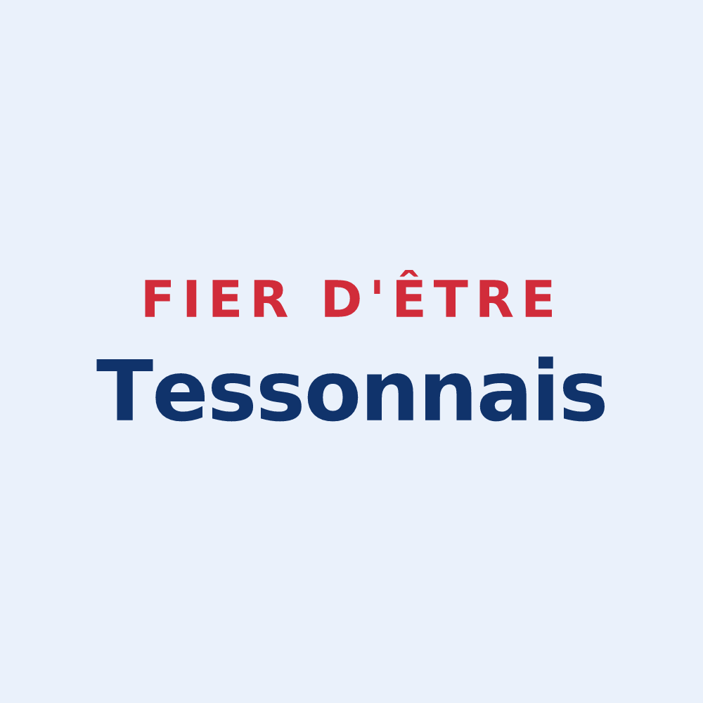 Sticker « Fier d'être Tessonnais » — design pour Tesson
