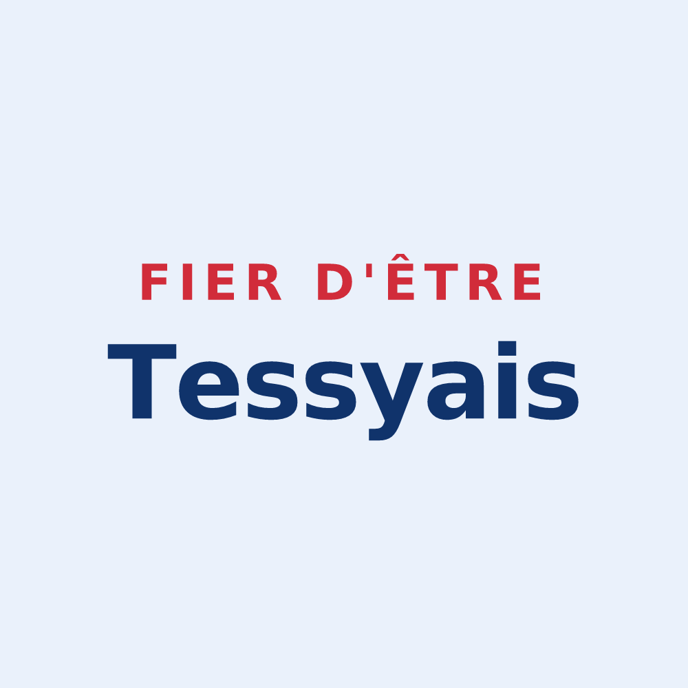 Sticker « Fier d'être Tessyais » — design pour Tessy-Bocage