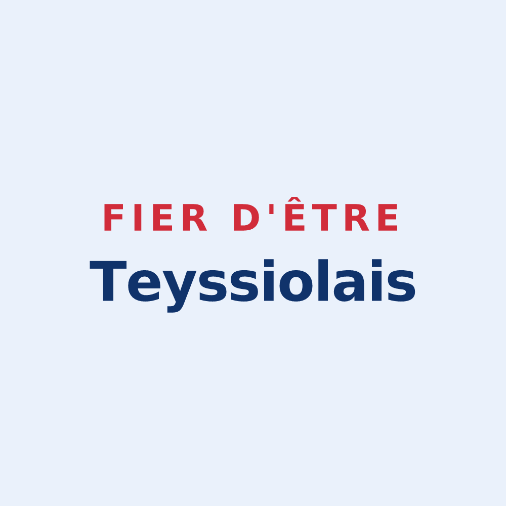 Sticker « Fier d'être Teyssiolais » — design pour Teyssieu