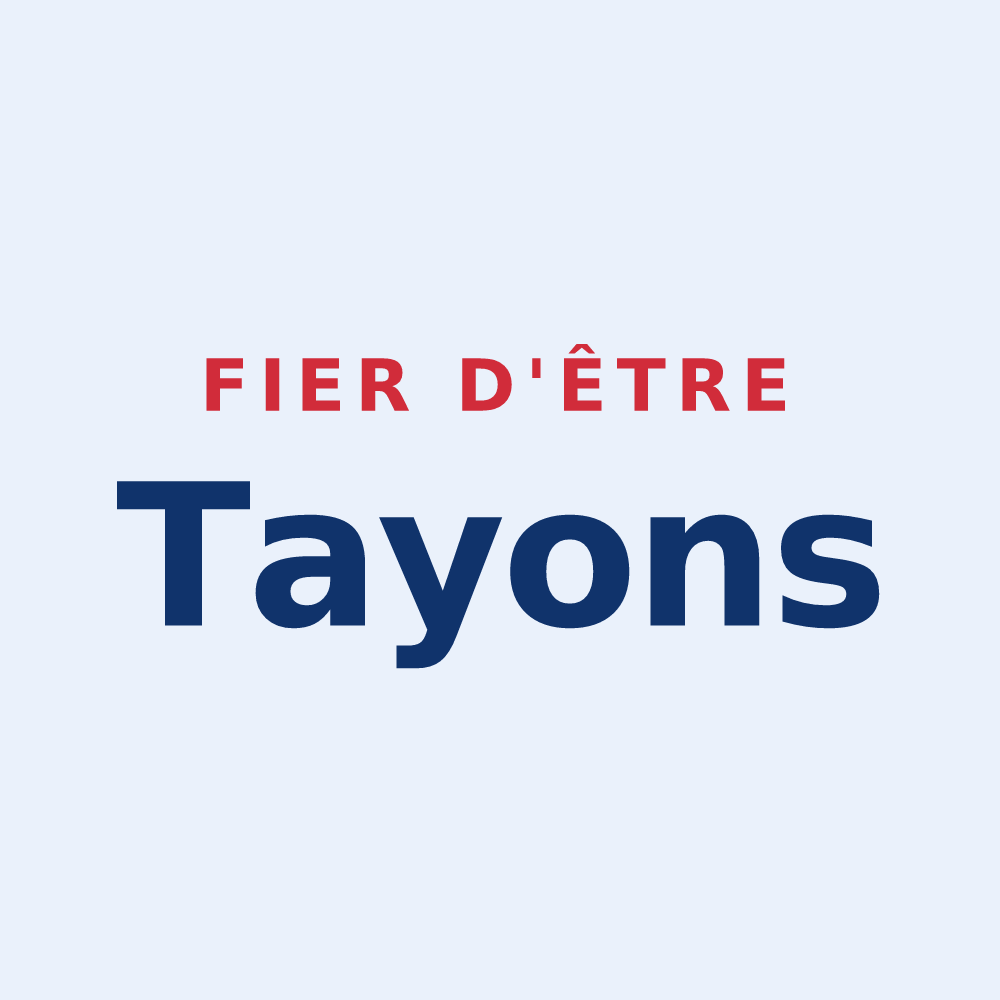 Sticker « Fier d'être Tayons » — design pour Thaas