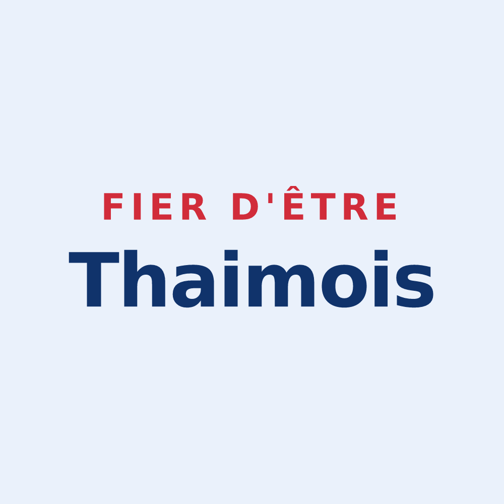 Sticker « Fier d'être Thaimois » — design pour Thaims
