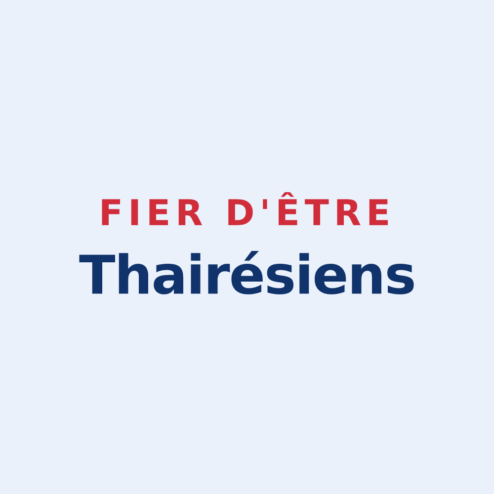 Sticker « Fier d'être Thairésiens » — design pour Thairé