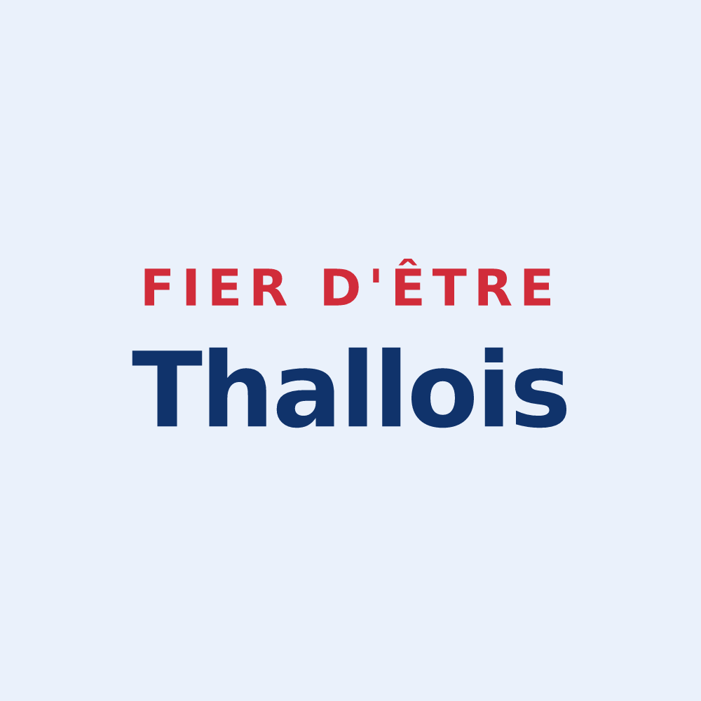 Sticker « Fier d'être Thallois » — design pour Thal-Drulingen