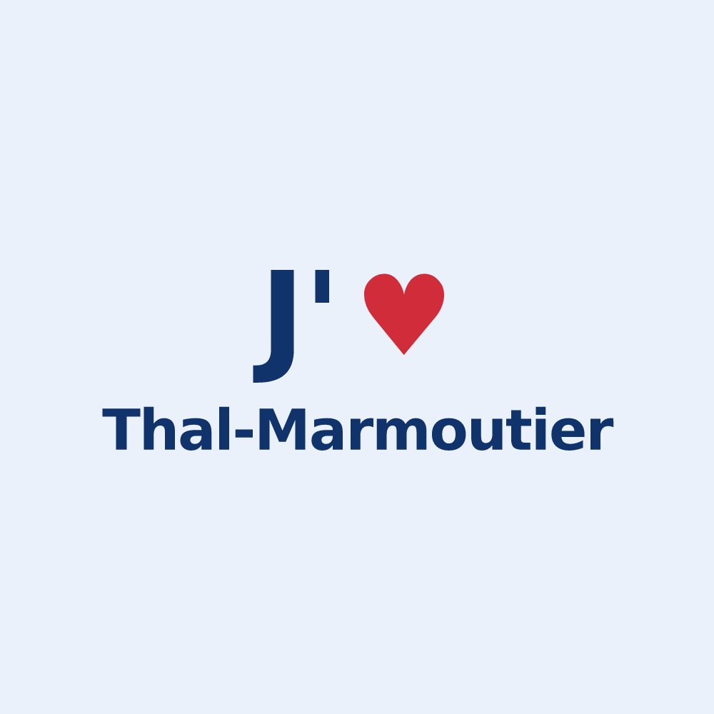 Sticker personnalisé Thal-Marmoutier — design J'aime Thal-Marmoutier