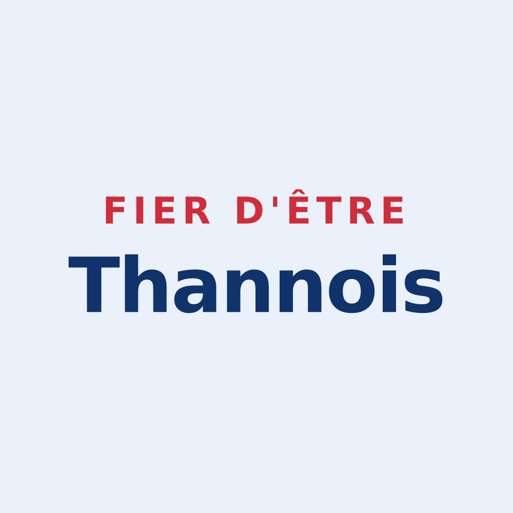 Sticker « Fier d'être Thannois » — design pour Thann