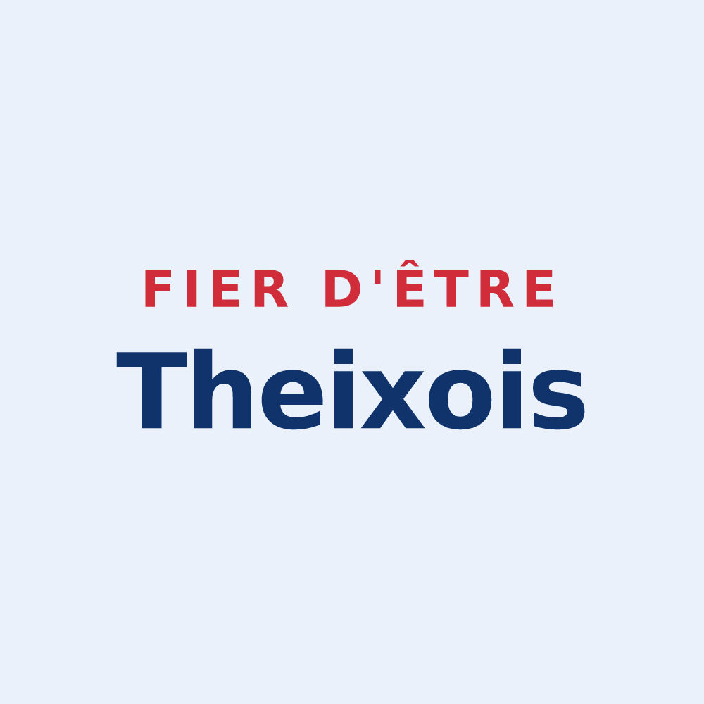 Sticker « Fier d'être Theixois » — design pour Theix-Noyalo