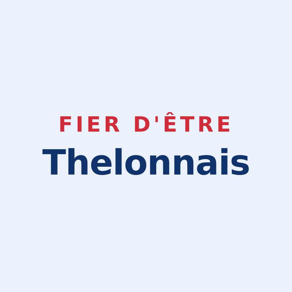 Sticker « Fier d'être Thelonnais » — design pour Thelonne