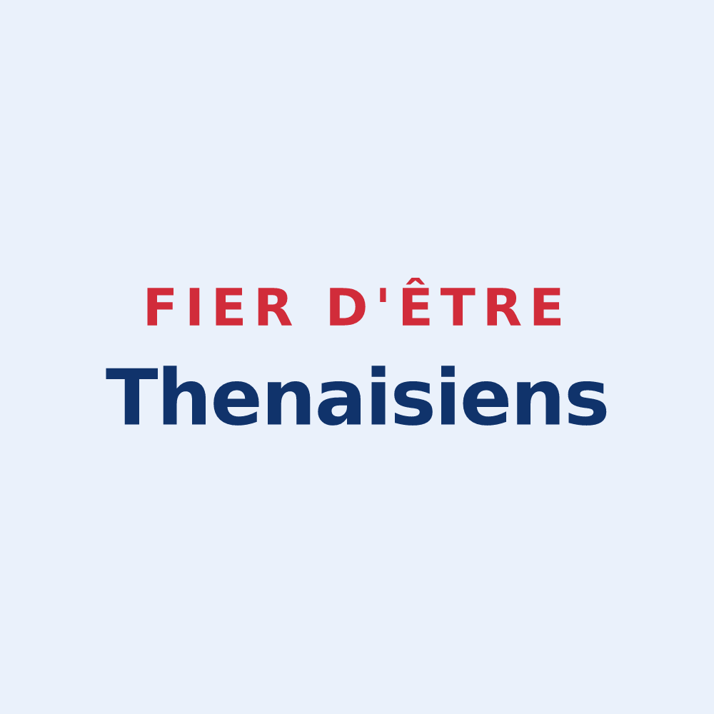 Sticker « Fier d'être Thenaisiens » — design pour Thenay