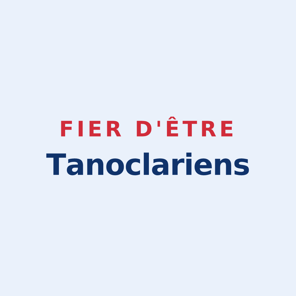 Sticker « Fier d'être Tanoclariens » — design pour Thennelières