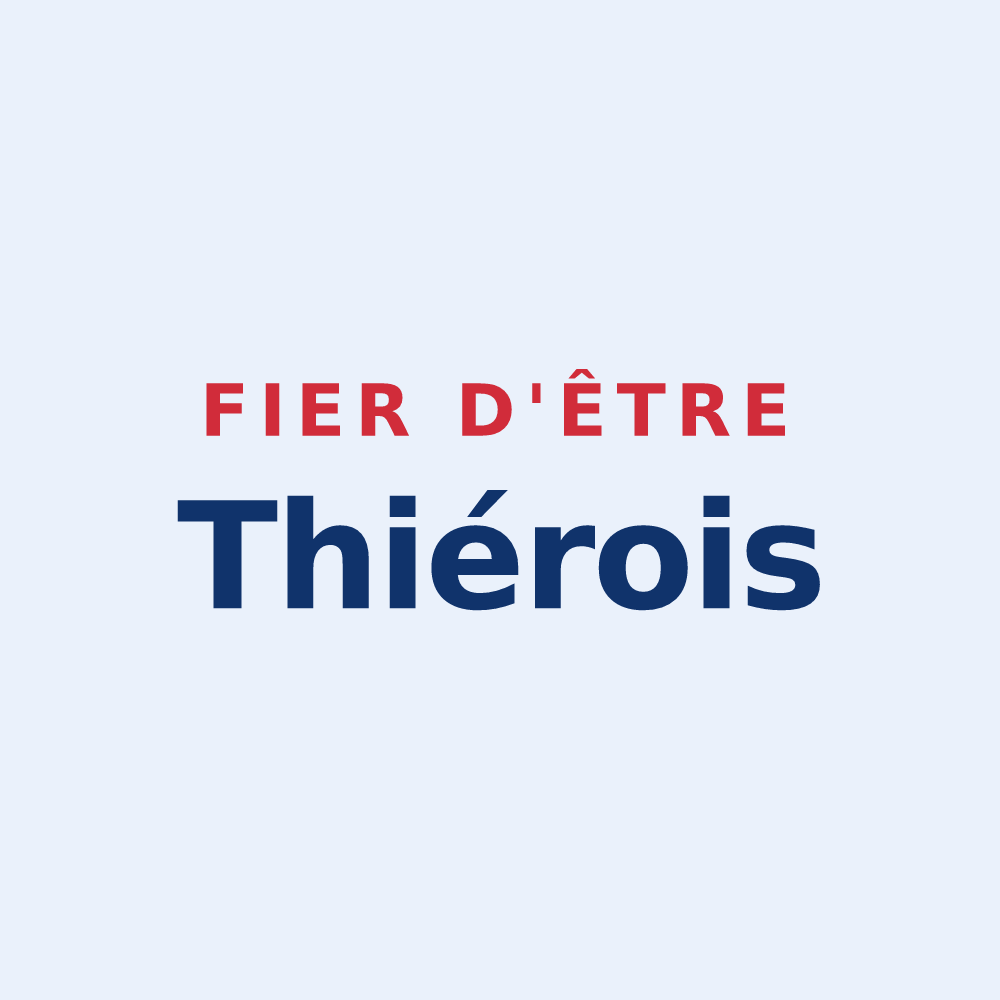 Sticker « Fier d'être Thiérois » — design pour Thiéry