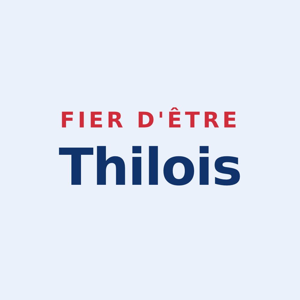 Sticker « Fier d'être Thilois » — design pour Thil