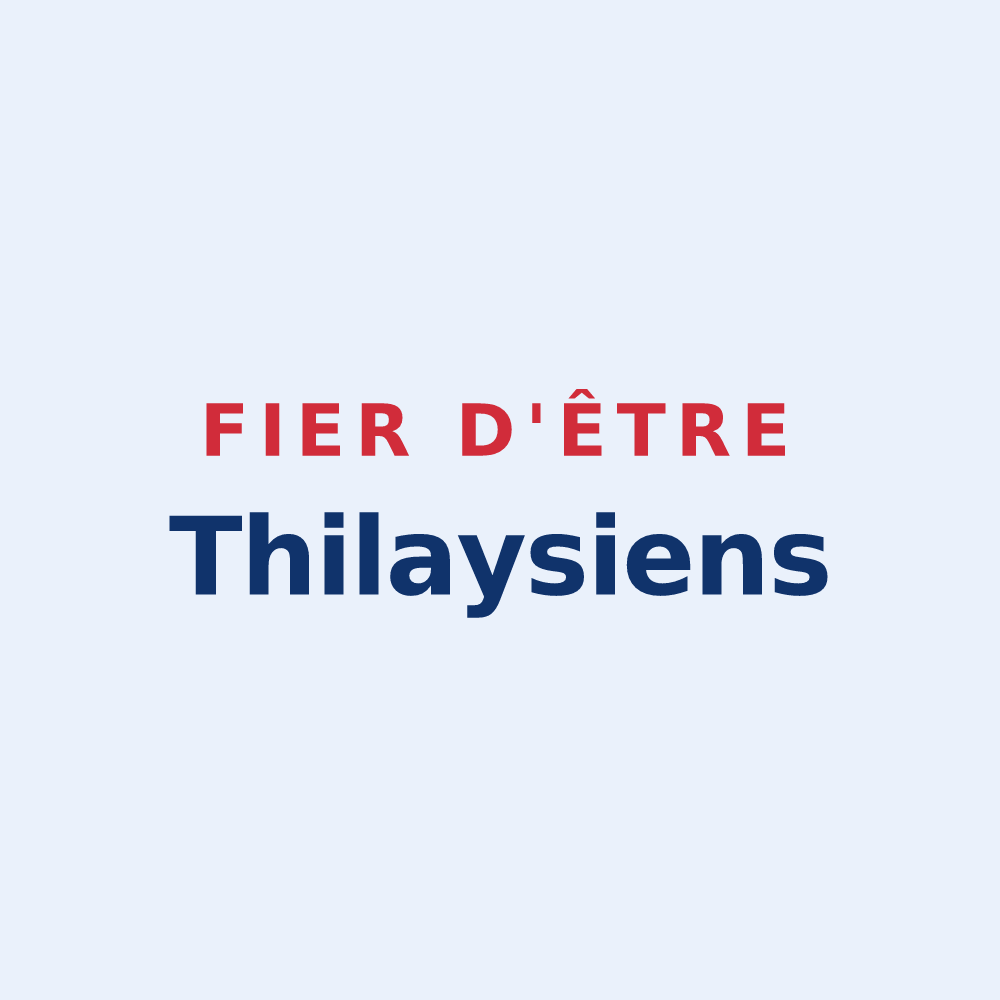 Sticker « Fier d'être Thilaysiens » — design pour Thilay
