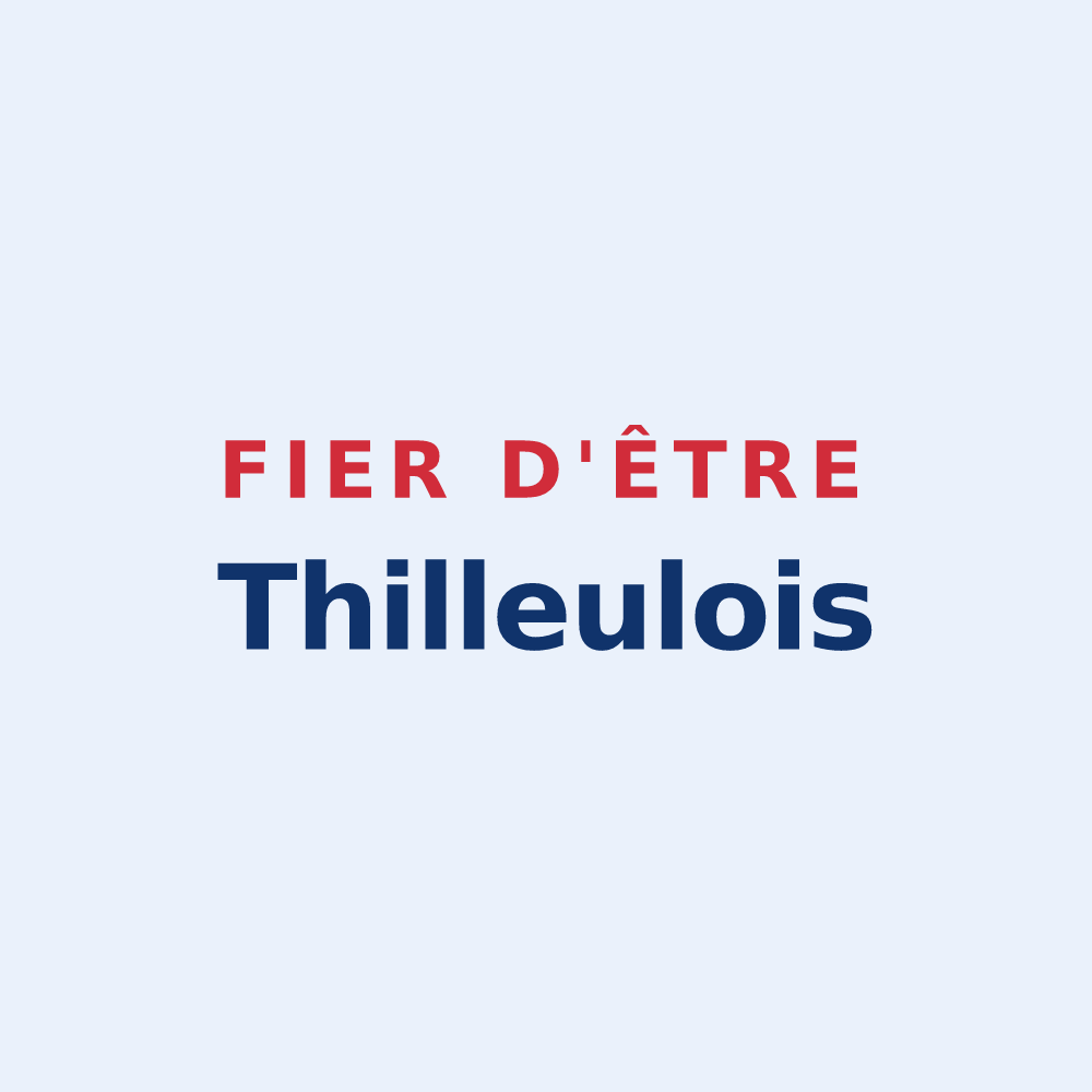 Sticker « Fier d'être Thilleulois » — design pour Thilleux