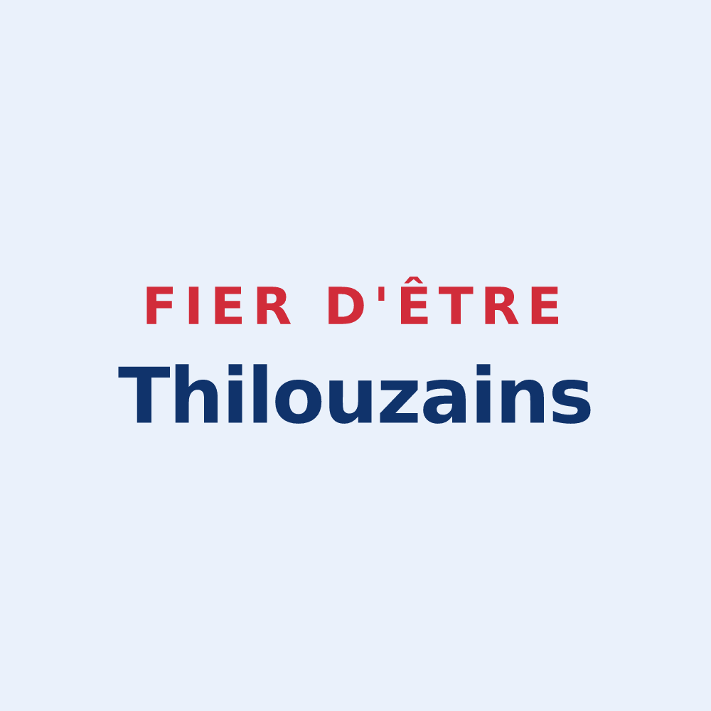 Sticker « Fier d'être Thilouzains » — design pour Thilouze