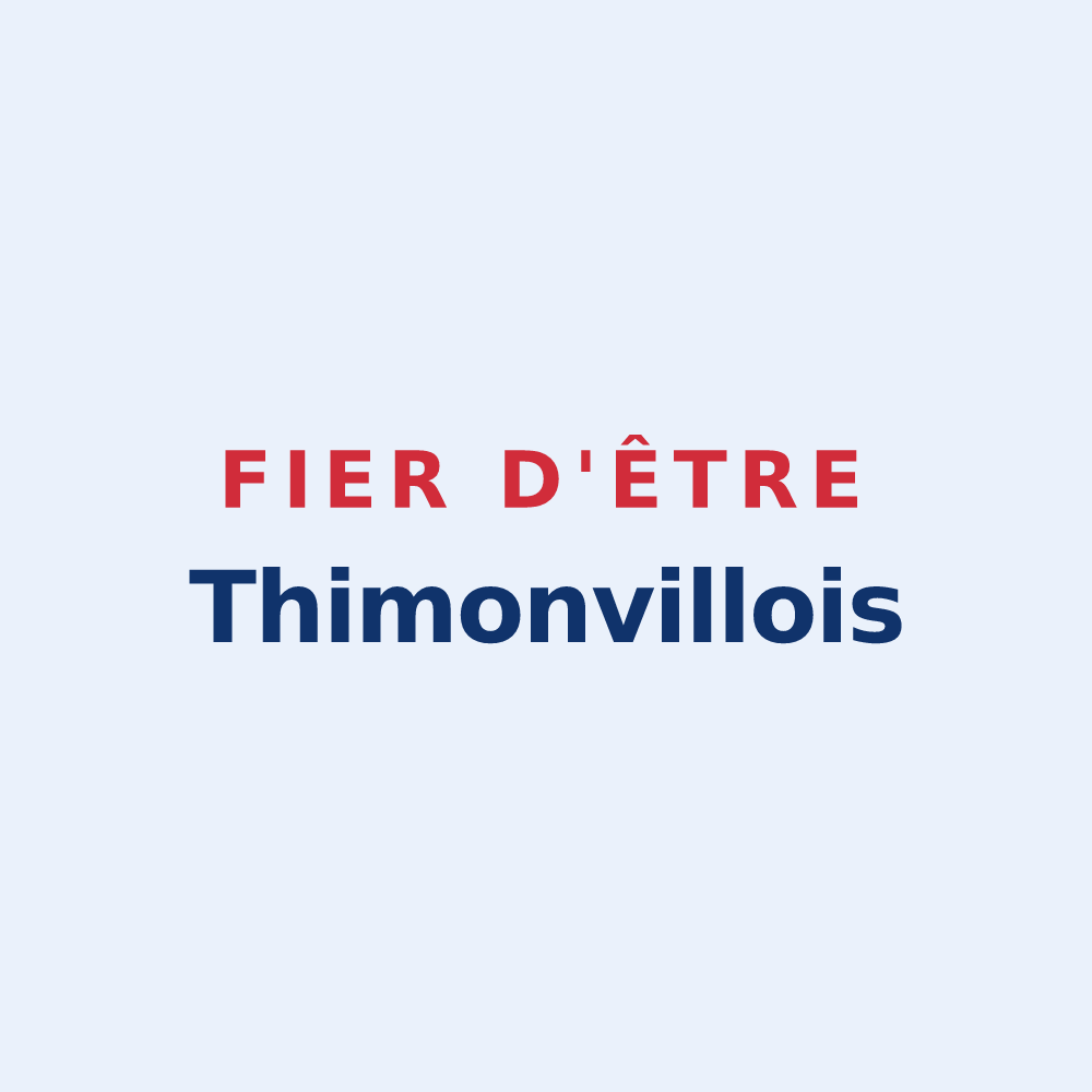 Sticker « Fier d'être Thimonvillois » — design pour Thimonville