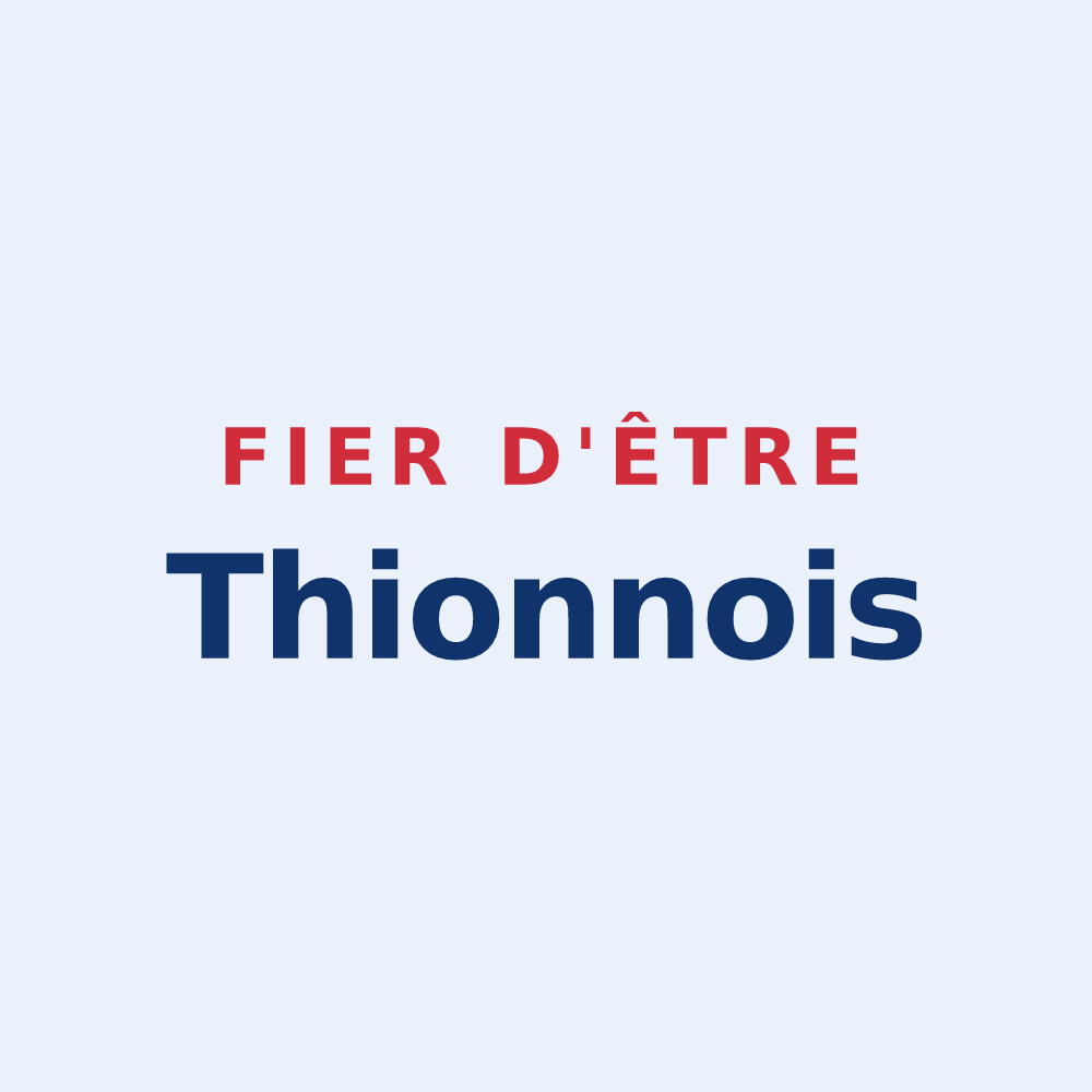 Sticker « Fier d'être Thionnois » — design pour Thionne
