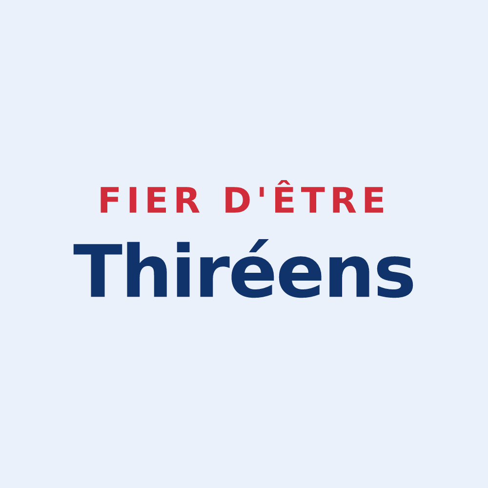 Sticker « Fier d'être Thiréens » — design pour Thiré