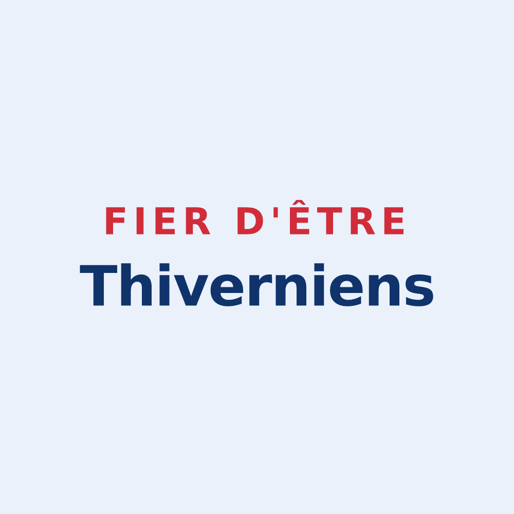 Sticker « Fier d'être Thiverniens » — design pour Thiverny