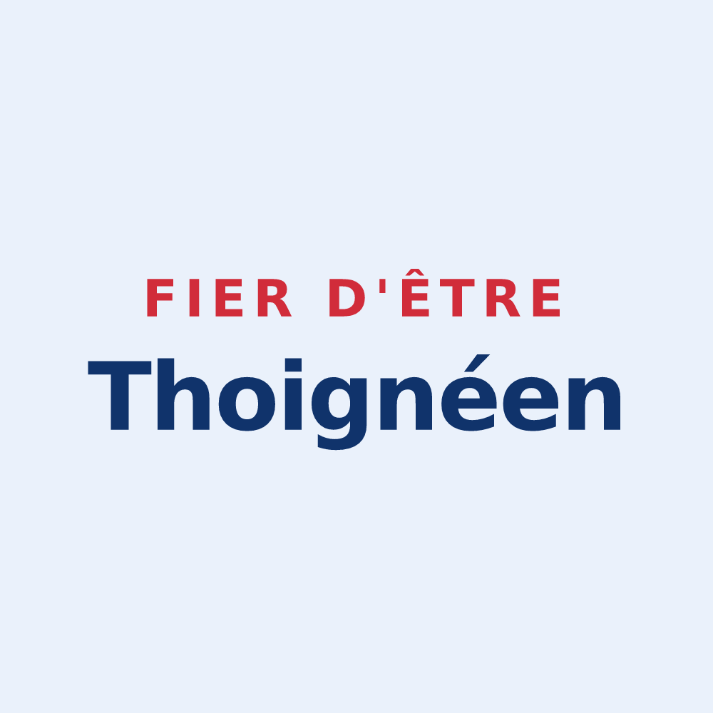 Sticker « Fier d'être Thoignéen » — design pour Thoigné