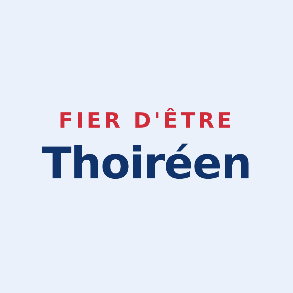 Sticker « Fier d'être Thoiréen » — design pour Thoiré-sur-Dinan
