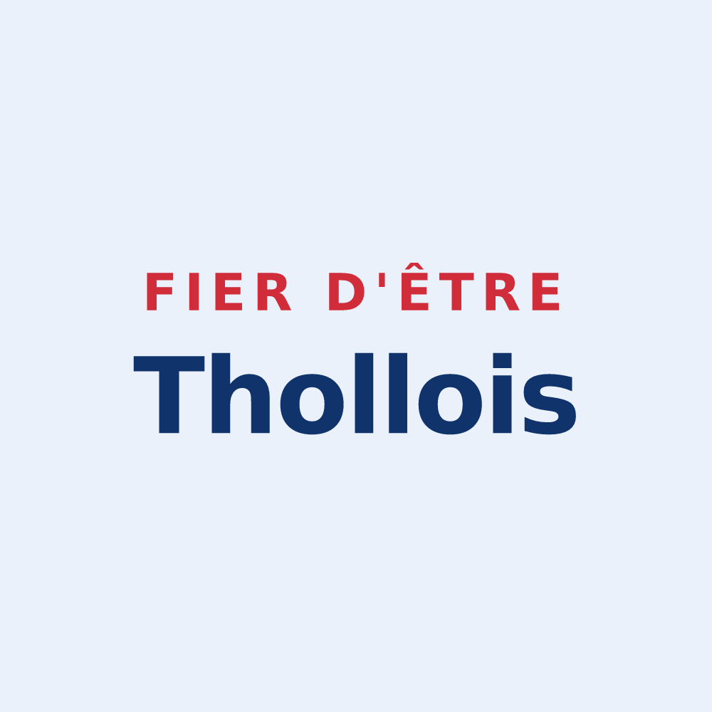Sticker « Fier d'être Thollois » — design pour Thol-lès-Millières