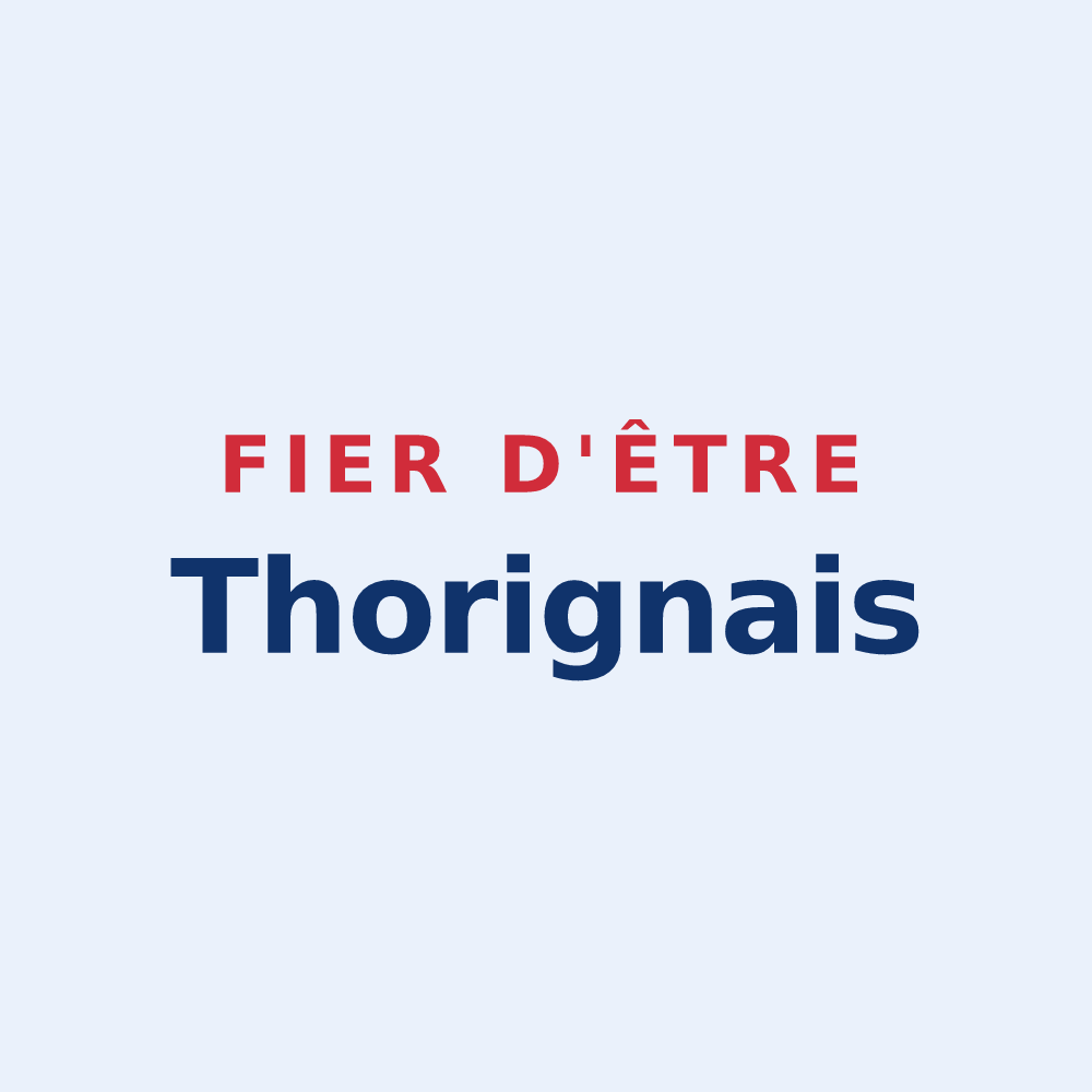 Sticker « Fier d'être Thorignais » — design pour Thorigny