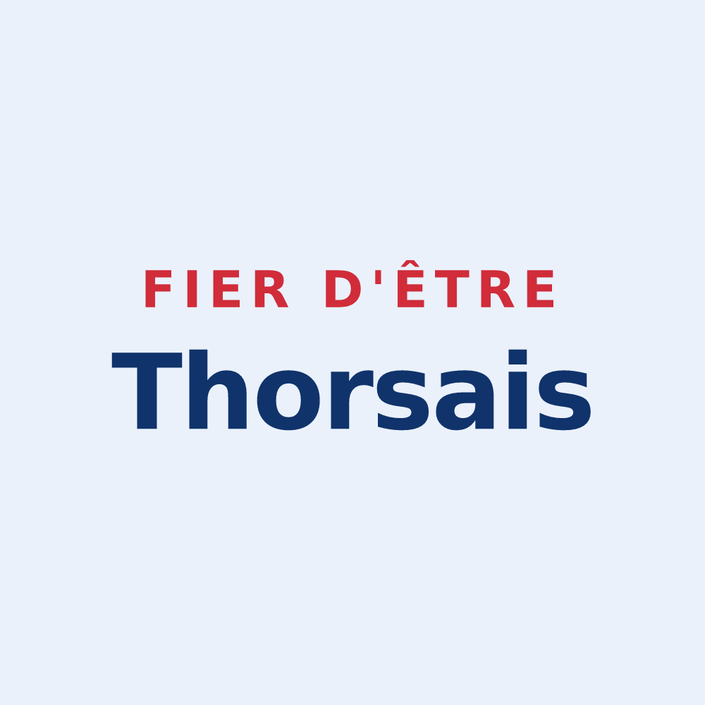 Sticker « Fier d'être Thorsais » — design pour Thors