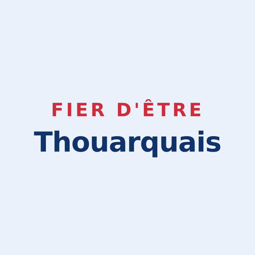 Sticker « Fier d'être Thouarquais » — design pour Thouars-sur-Garonne