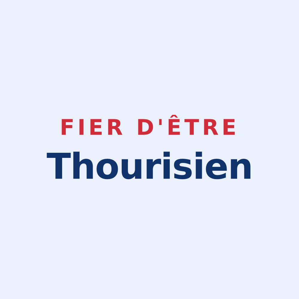 Sticker « Fier d'être Thourisien » — design pour Thourie