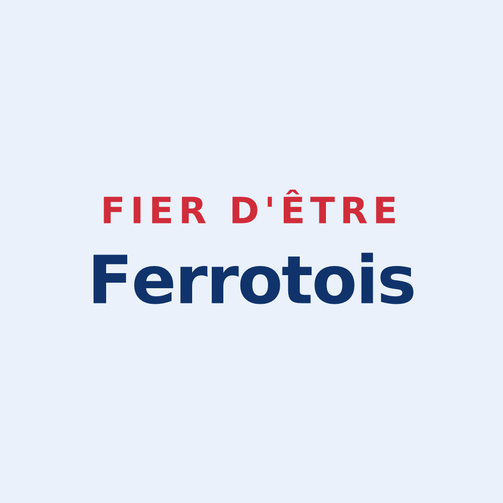 Sticker « Fier d'être Ferrotois » — design pour Thoury-Férottes