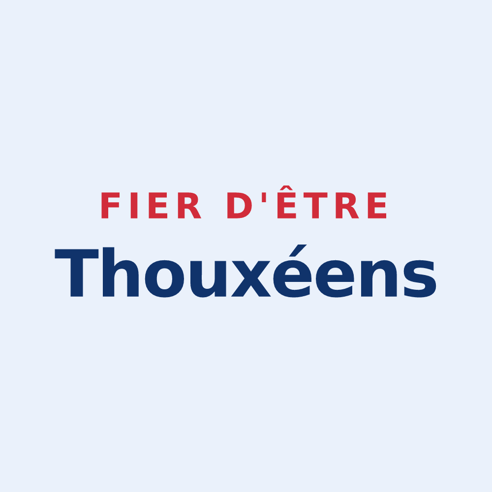 Sticker « Fier d'être Thouxéens » — design pour Thoux