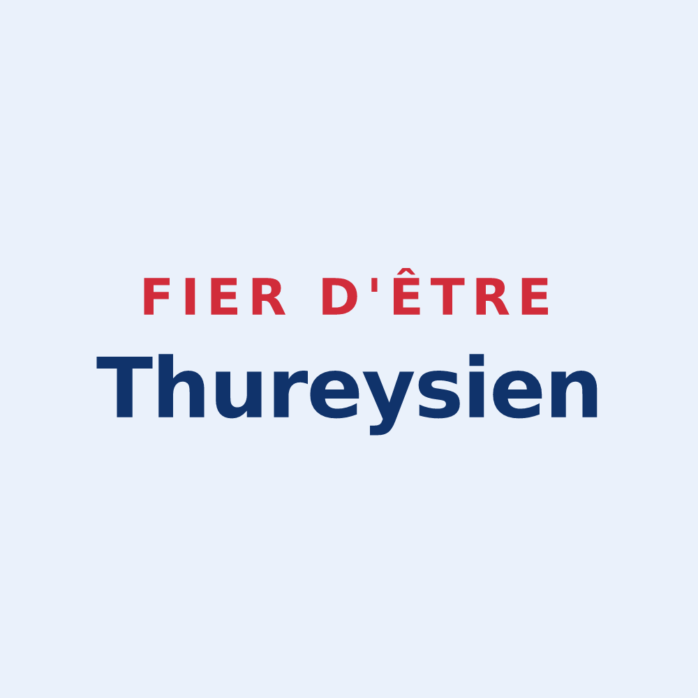 Sticker « Fier d'être Thureysien » — design pour Thurey-le-Mont