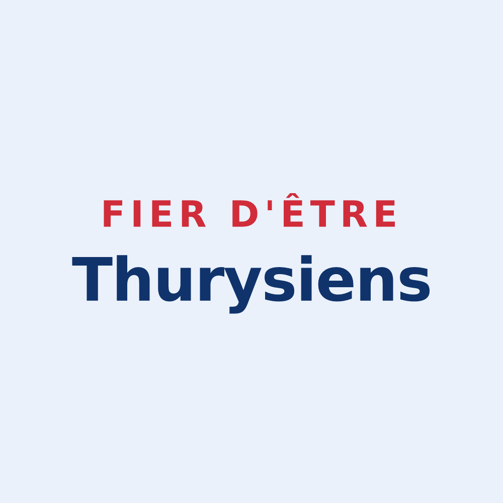 Sticker « Fier d'être Thurysiens » — design pour Thury-sous-Clermont
