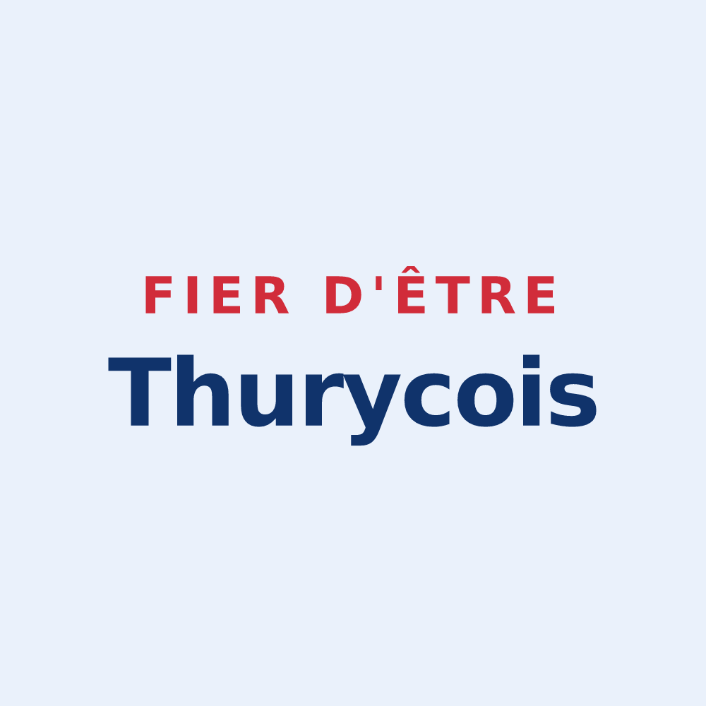Sticker « Fier d'être Thurycois » — design pour Thury