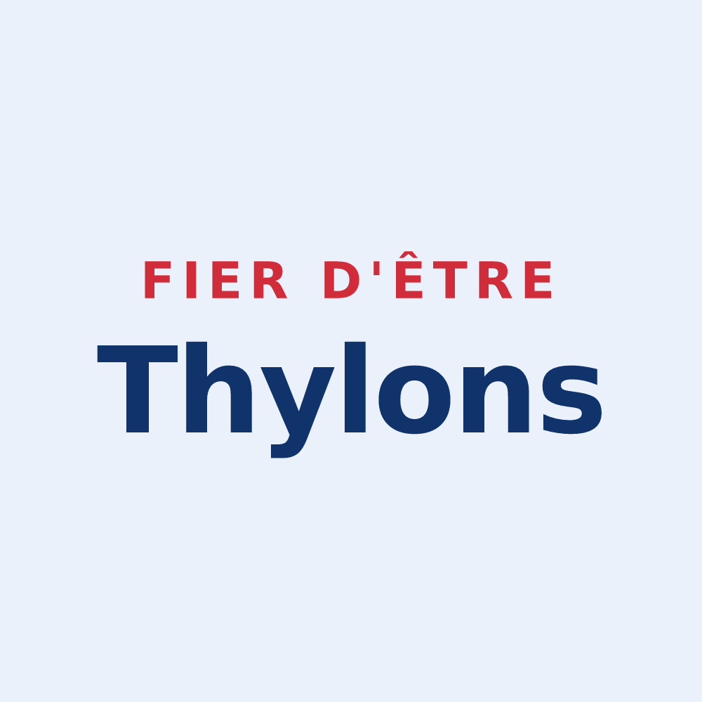 Sticker « Fier d'être Thylons » — design pour Thyez