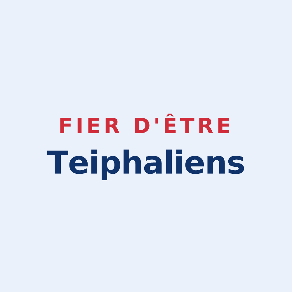 Sticker « Fier d'être Teiphaliens » — design pour Tiffauges
