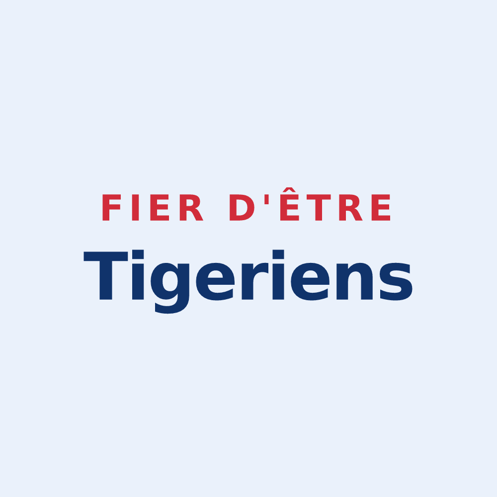 Sticker « Fier d'être Tigeriens » — design pour Tigery