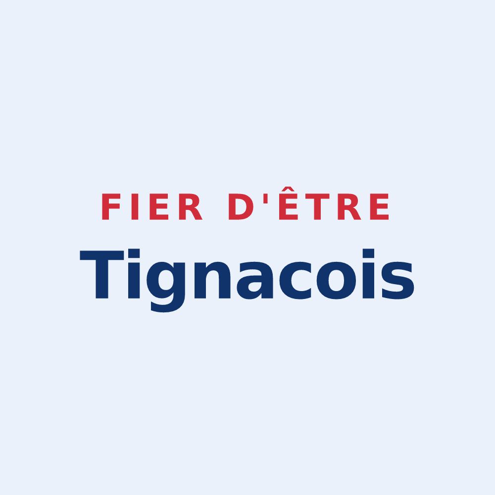 Sticker « Fier d'être Tignacois » — design pour Tignac