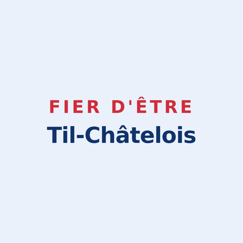 Sticker « Fier d'être Til-Châtelois » — design pour Til-Châtel