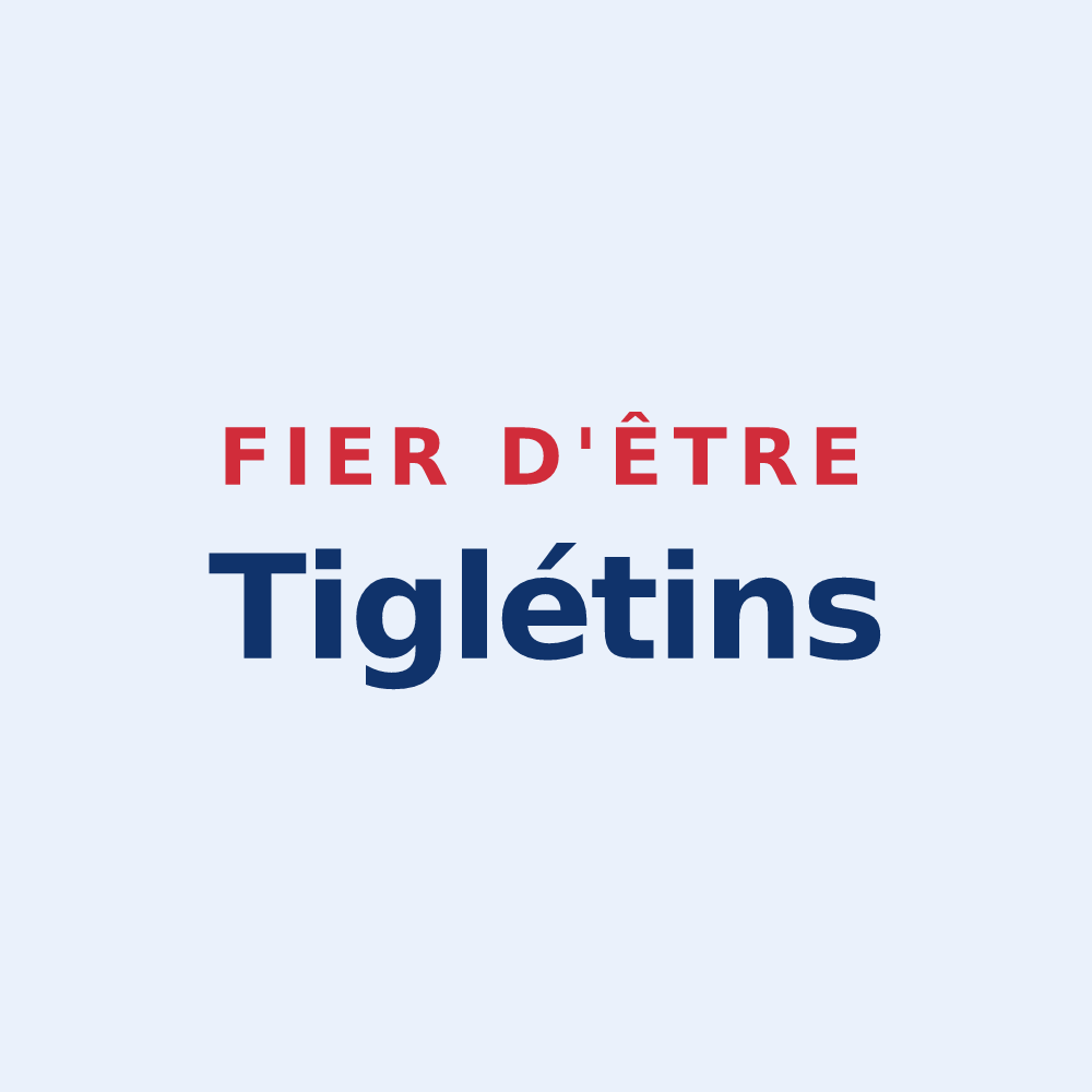 Sticker « Fier d'être Tiglétins » — design pour Tillay-le-Péneux