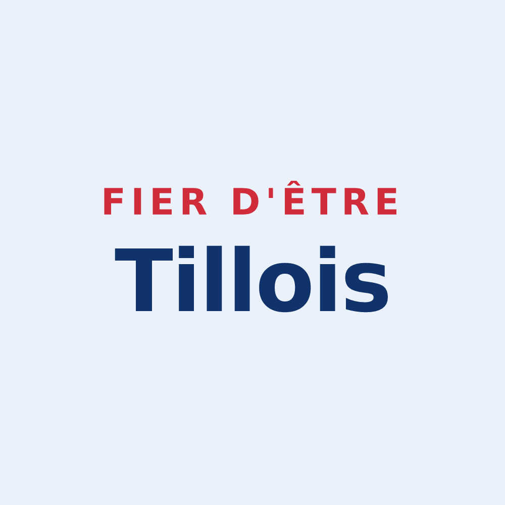 Sticker « Fier d'être Tillois » — design pour Tillé