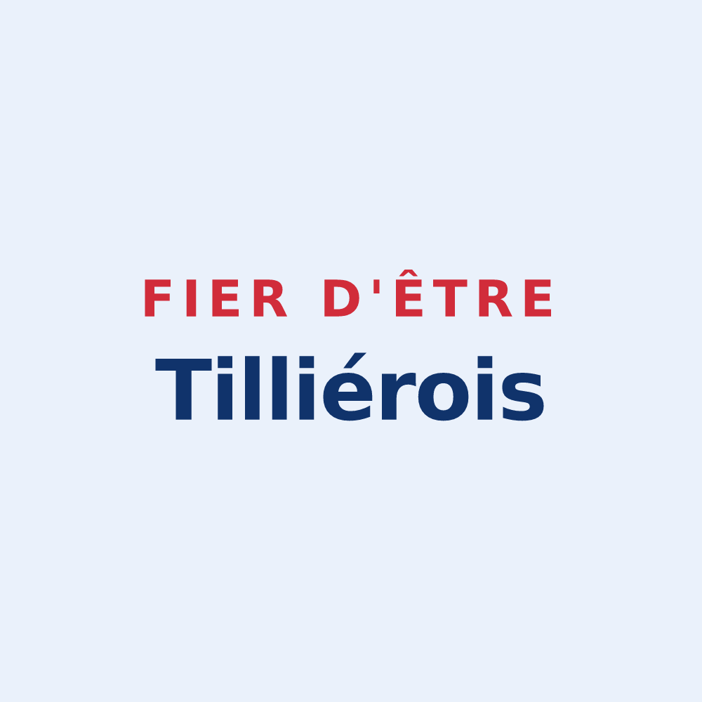 Sticker « Fier d'être Tilliérois » — design pour Tillières-sur-Avre