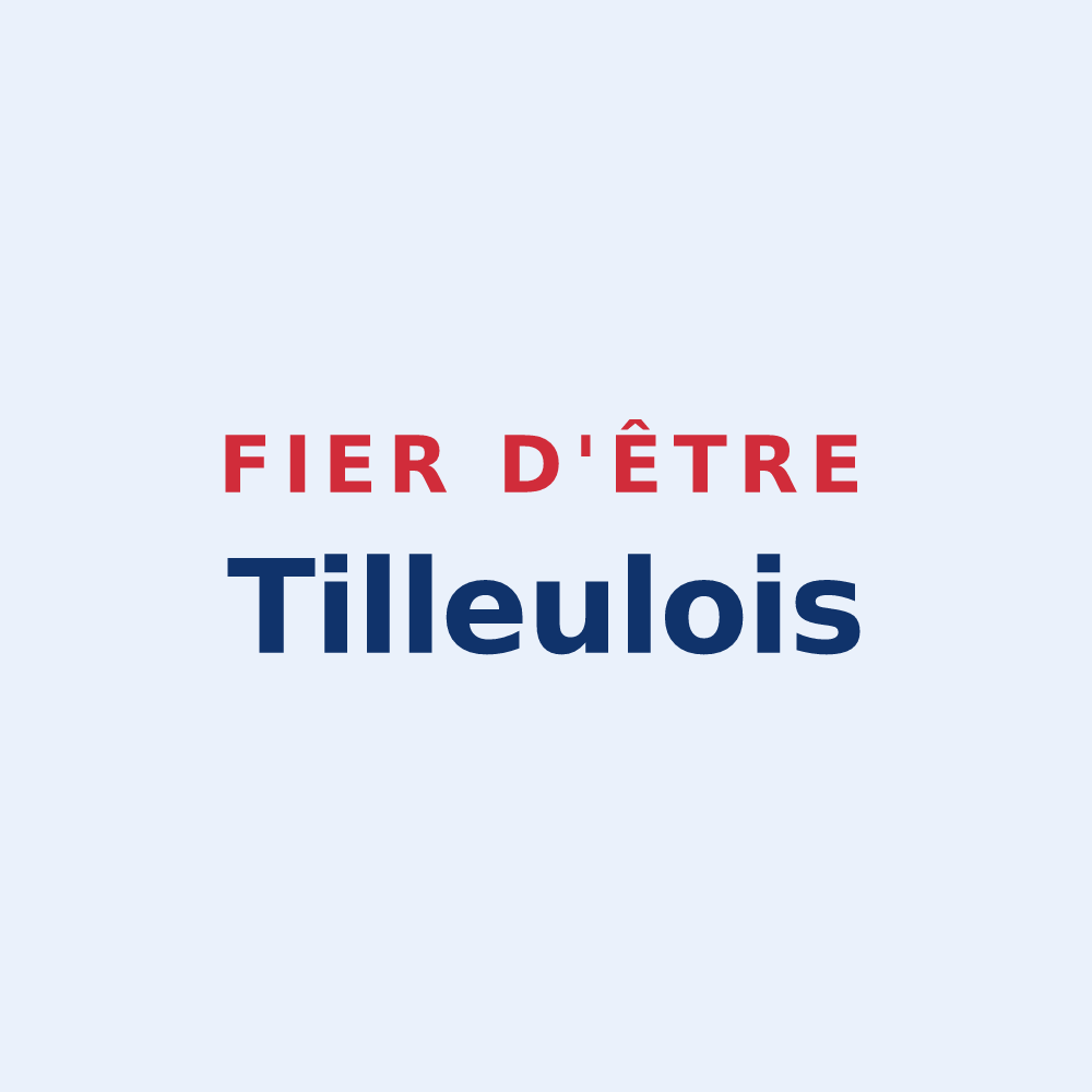 Sticker « Fier d'être Tilleulois » — design pour Tilly